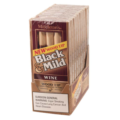 Product BLACK & MILD WINE 5 PACK WOOD