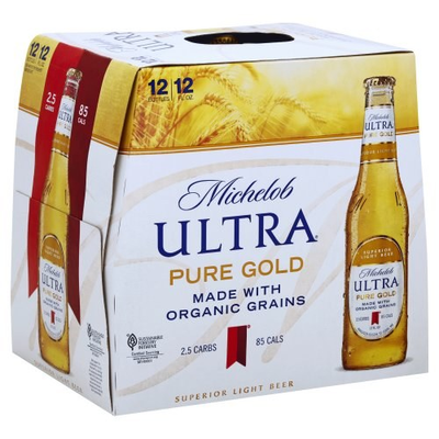 Product MICHELOB ULTRA PURE GOLD 12PK BOTTLE