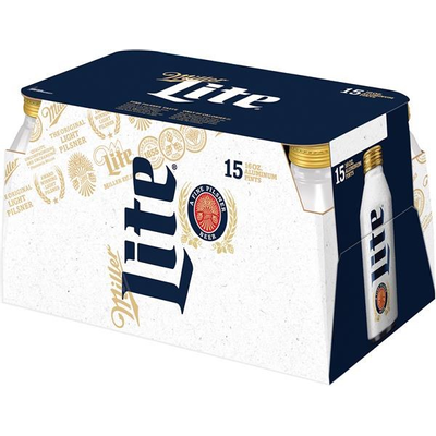 Product MILLER LITE ALUMINUM 15PK 16OZ