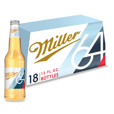 Product MILLER 64 18PK CAN 12 OZ