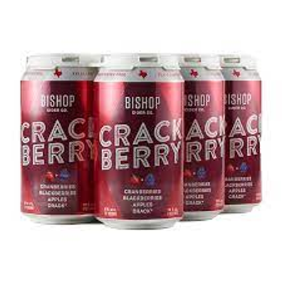 Product BISHOP CIDER CRACKBERRY 6PK