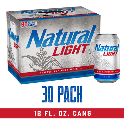 Product NATURAL LIGHT 30PK 12 OZ