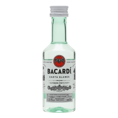 Product BACARDI  SILVER RUM 50 ML