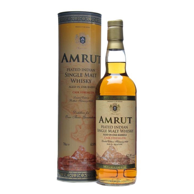 Product AMRUT PEATED WHISKY CASK STRENGTH