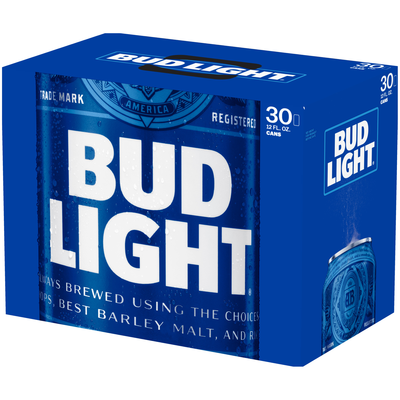 Product BUD LIGHT 30PC CANS 12OZ