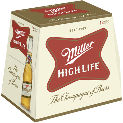 Product MILLER HIGH LIFE BOTTLE 12PK 12 OZ