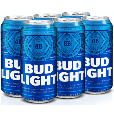 Product BUD LIGHT 16 OZ CAN 6PK