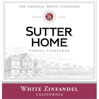 Product SUTTER HOME WH ZINFANDEL 4 PK 187ML