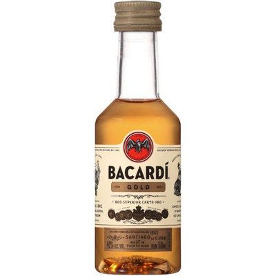 Product BACARDI GOLD 50 ML