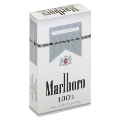 Product MARLBORO SILVER 100 BOX