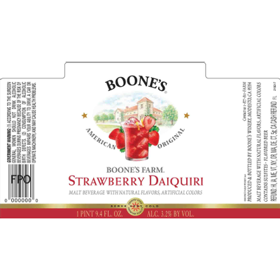 Product BOONES STRAWBERRY DAIQUIRI 750ML