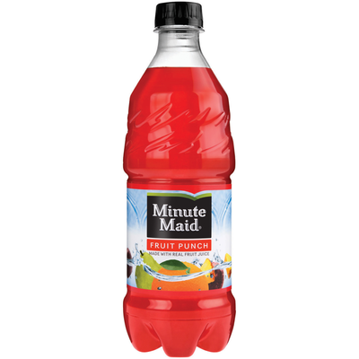 Product MINUTE MAID FRUIT PUNCH 20 OZ