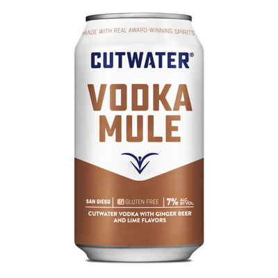 Product CUTWATER VODKA MULE 4PK 12 OZ