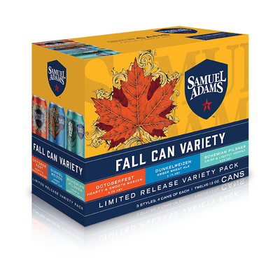 Product SAM ADAMS MIX PACK 12 PK CAN