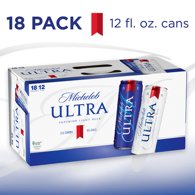 Product MICHELOB ULTRA 18 PK LNNR 12 OZ