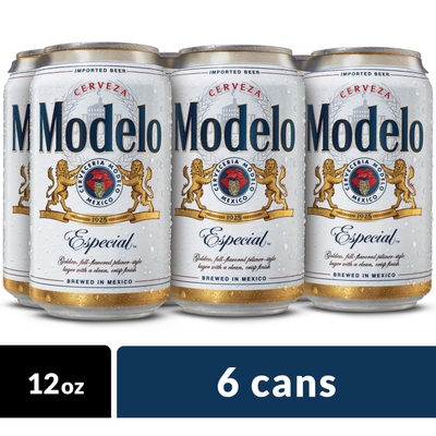 Product MODELO 6PK CAN 12 OZ