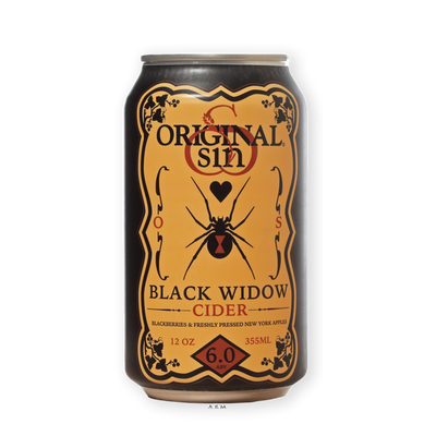 Product ORIGINAL SIN BLK WIDOW CIDER 6PK