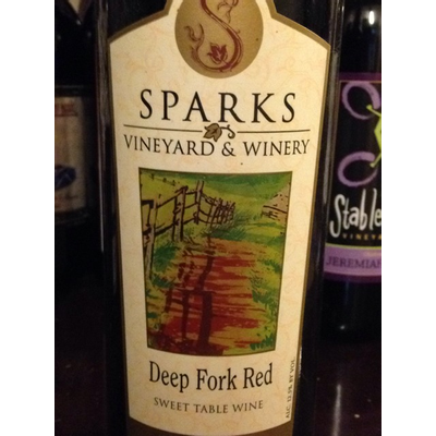 Product SPARKS DEEP FORK RED