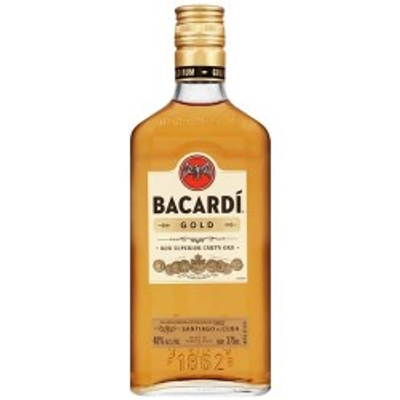 Product BACARDI GOLD RUM 375ML