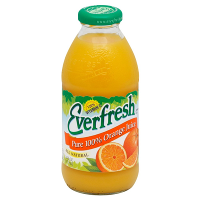 Product EVERFRESH ORANGE JUICE 16 OZ
