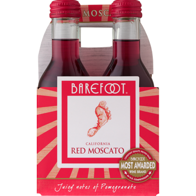 Product BAREFOOT RED MOSCATO 187ML