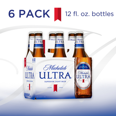 Product MICHELOB ULTRA 6 PACK BOTTLE