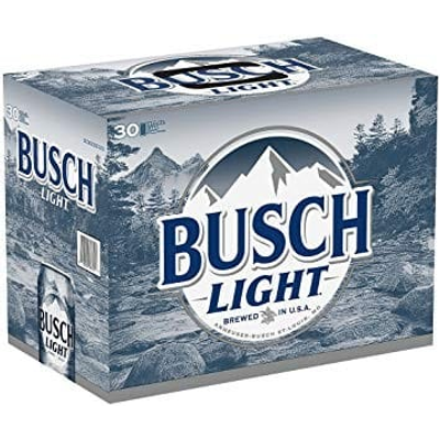 Product BUSCH LIGHT 30PK CAN 