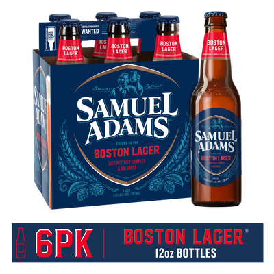 Product SAMUEL ADAMS LARGER 6PK