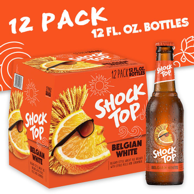 Product SHOCK TOP BELGIAN WHITE 12PK 12 OZ