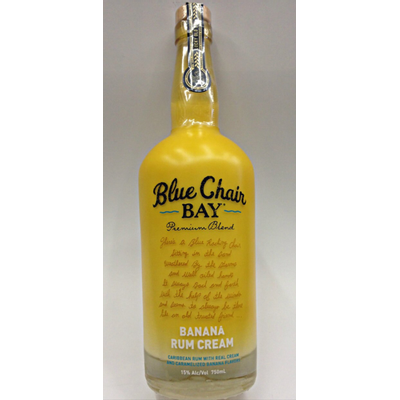 Product BLUE CHAIR BAY BANANA RUM CREAM 750ML