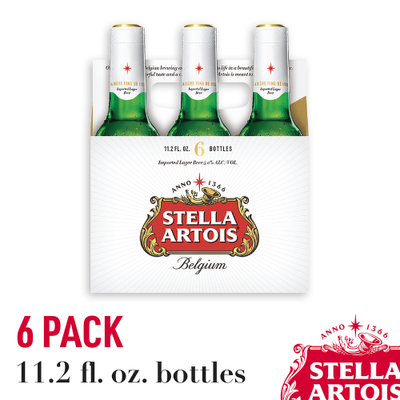 Product STELLA ARTOIS BOTTLE 6PK 330ML