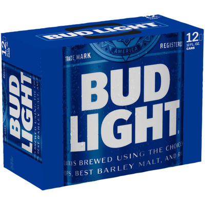 Product BUD LIGHT CAN 12PK 12 OZ