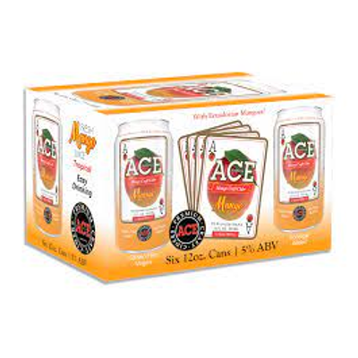 Product ACE MANGO CIDER 12OZ 6PK