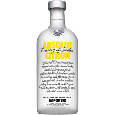 Product ABSOLUT CITRON 1.0L