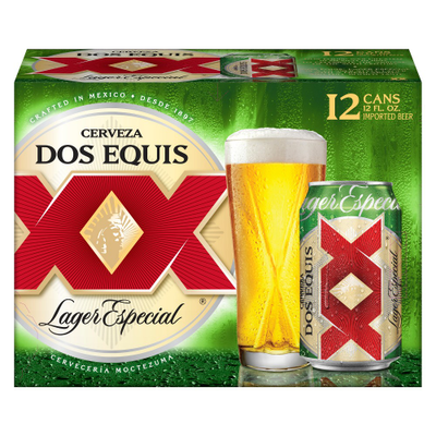 Product DOS EQUIS LAGER 12PK CAN 12 OZ