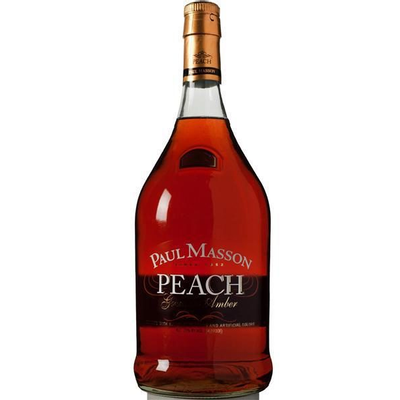 Product PAUL MASSON PEACH BRANDY 1.75L