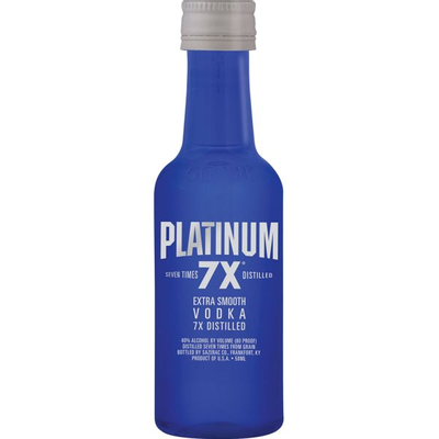 Product PLATINUM 7 VODKA 50ML