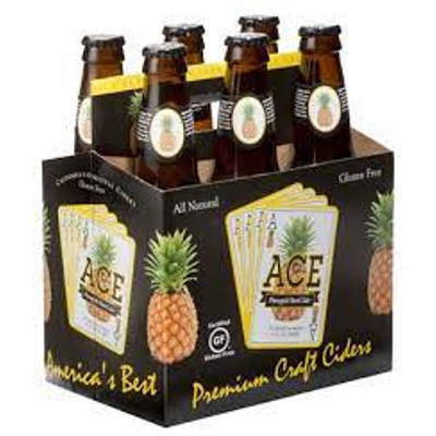 Product ACE PINEAPPLE CIDER 12OZ 6PK CAN