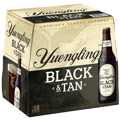 Product YUENGLING BLACK & TAN 12PK 12 OZ