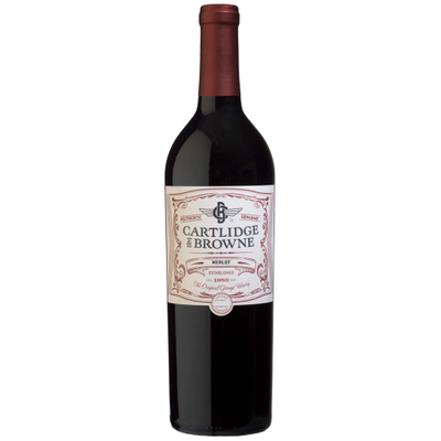 Product CART & BROWN MERLOT 750ML