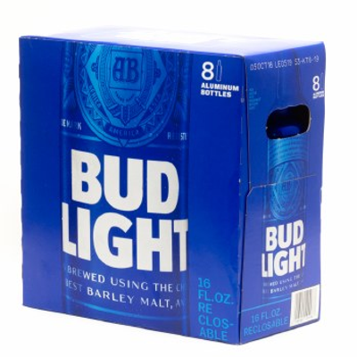 Product BUD LIGHT 16OZ 8PK ALUMINUM 7OZ