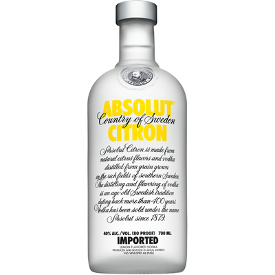 Product ABSOLUT CITRON 750 ML