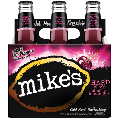Product MIKE'S HARD BLACK CHERRY 6PK 12 OZ