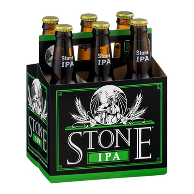 Product STONE IPA 6PK 12 OZ