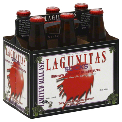 Product LAGUNITAS SEASONAL 6 PK 12 OZ