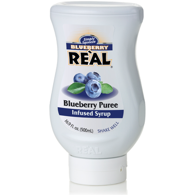 Product REAL BLUEBERRY PUREE 16.9OZ