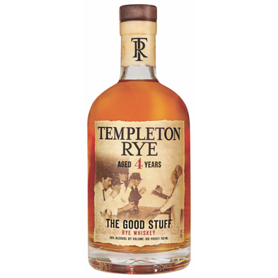 Product TEMPLETON RYE WHISKEY 6 PACK