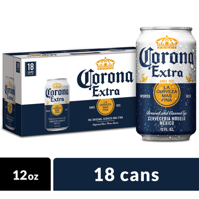 Product CORONA EXTRA 18 PK 12 OZ