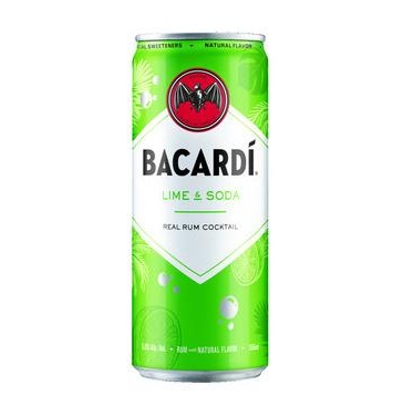 Product BACARDI LIME & SODA 4PK CAN