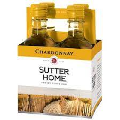 Product SUTTER HOME CHARDONNAY 4 PK 187ML